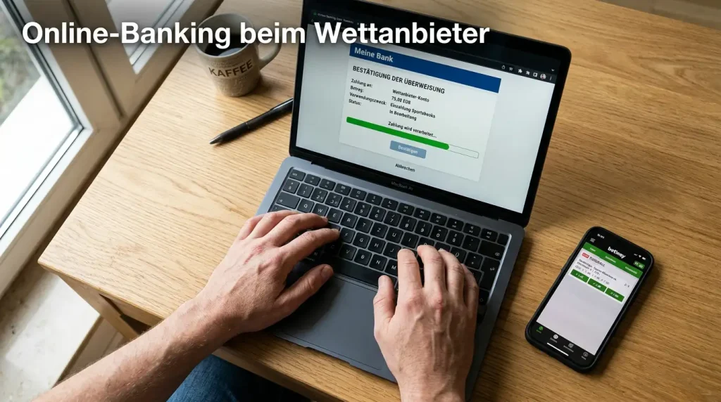 Sportwetten Einzahlung per Online-Banking - alle Methoden im Überblick 2026