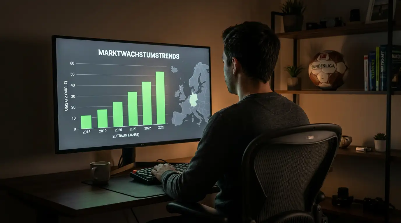 Sportwetten Markt Europa und Österreich - Wachstum und Umsatz